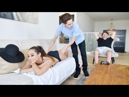 Familystrokes - Christiana Cinn Swallows Her Stepsons Load